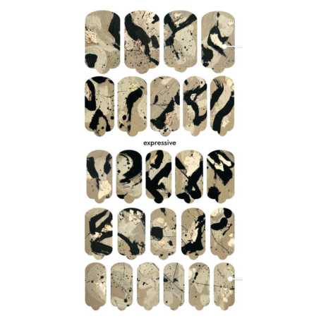 Nagelfolie Expressive - Nail Wraps by provocative nails & safinailstudio