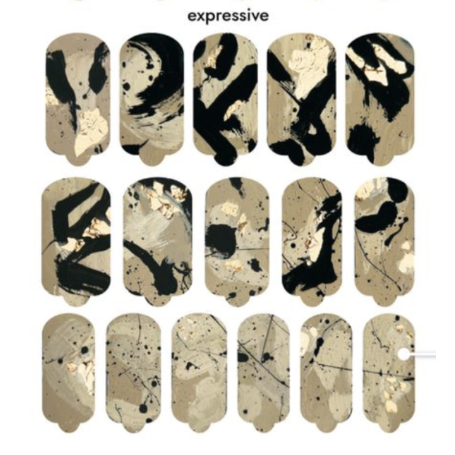Nagelfolie Expressive - Nail Wraps by provocative nails & safinailstudio