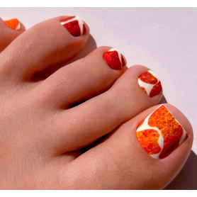 Nagelfolie Giraffe - PEDIKÜRE Nail Wraps by Provocative...