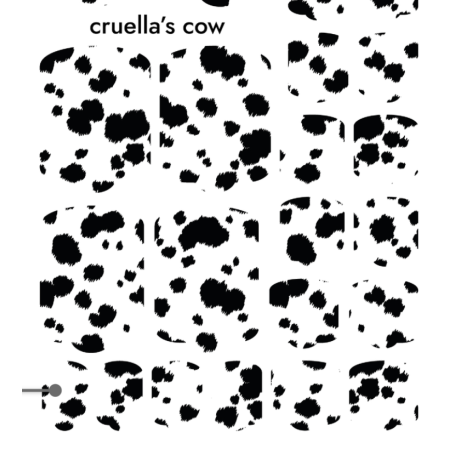 Nagelfolie Cruellas cow - PEDIKÜRE Nail Wraps by Provocative Nails