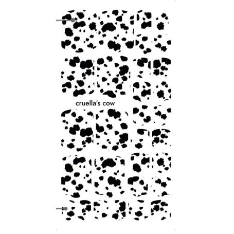 Nagelfolie Cruellas cow - PEDIKÜRE Nail Wraps by Provocative Nails