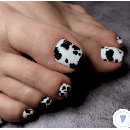 Nagelfolie Cruellas cow - PEDIKÜRE Nail Wraps by Provocative Nails