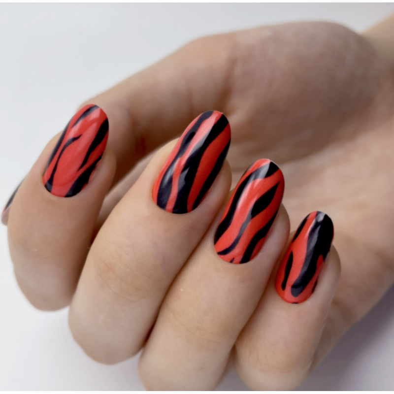 Nagelfolie Africa - Nail Wraps by Provocative Nails-NAIL WRAPS SELBSTKLEBEND-Double Beauty Shop