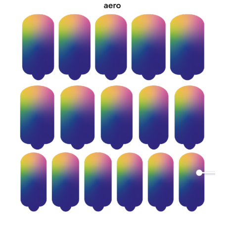 Nagelfolie Aero - Nail Wraps by Provocative Nails