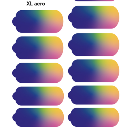 Nagelfolie Aero XL - Nail Wraps by Provocative Nails