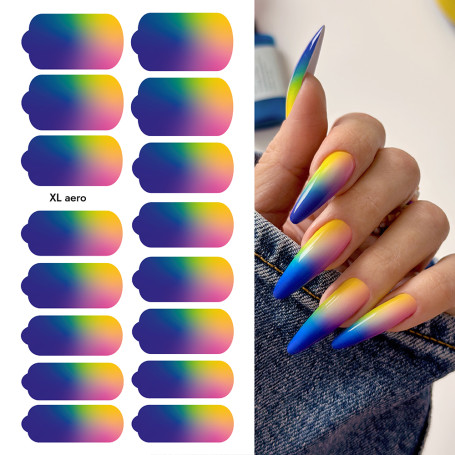 Nagelfolie Aero XL - Nail Wraps by Provocative Nails