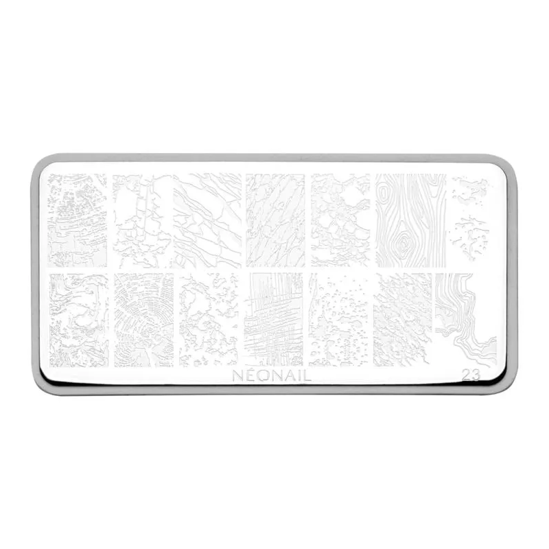 Stamping Schablone 23 Neonail-ALLE SCHABLONEN-Double Beauty Shop