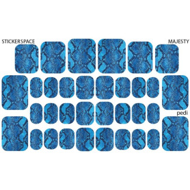 Majesty - PEDIKÜRE Nail Wraps StickerSpace 2