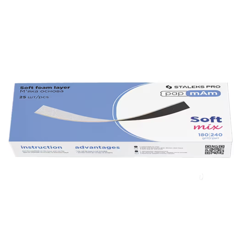 25 x Ersatzfeile SOFT MIX 180/240 grid PAPMAM (DFCEMIX-20) STALEKS
