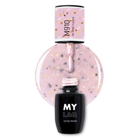 MY PINK FLAKES - UV Nagellack 5 ml MYLAQ