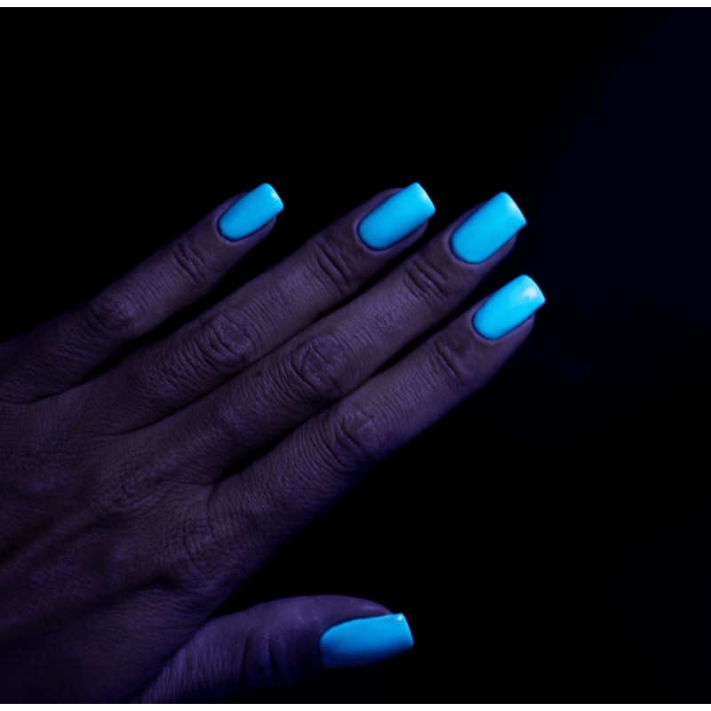 443 Spooky Blue - UV Nagellack Dunkeln leuchten 7ml Semilac-Online-Shop-Double Beauty Shop