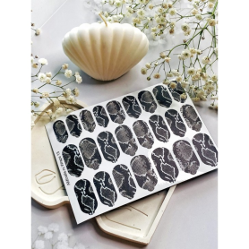 Nagelfolie FALSCH 13 Nail Wraps für Pediküre AMINAILS