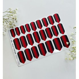 Nagelfolie 526 Nail Wraps für Maniküre AMINAILS 2