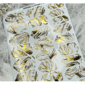 Nagelfolie 22 Foil Nail Wraps für Maniküre AMINAILS