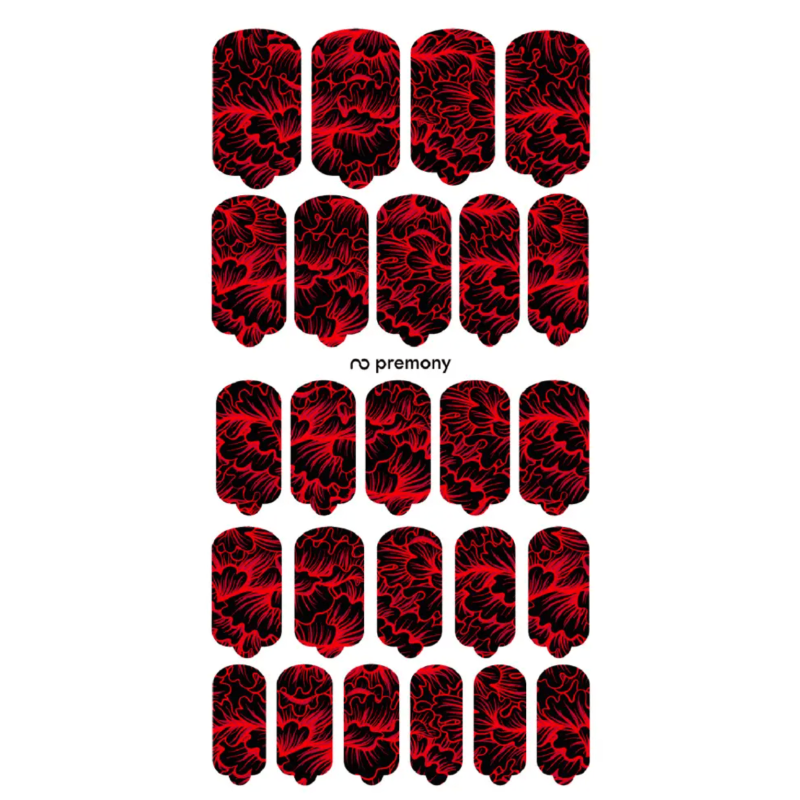 Nagelfolie Premony - Nail Wraps by Provocative Nails-NAIL WRAPS SELBSTKLEBEND-Double Beauty Shop