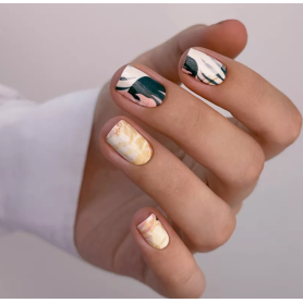 Nagelfolie Monstera - Nail Wraps by Provocative Nails