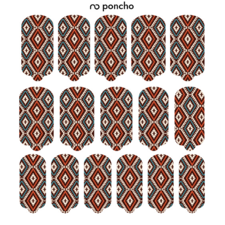 Nagelfolie Poncho - Nail Wraps by Provocative Nails