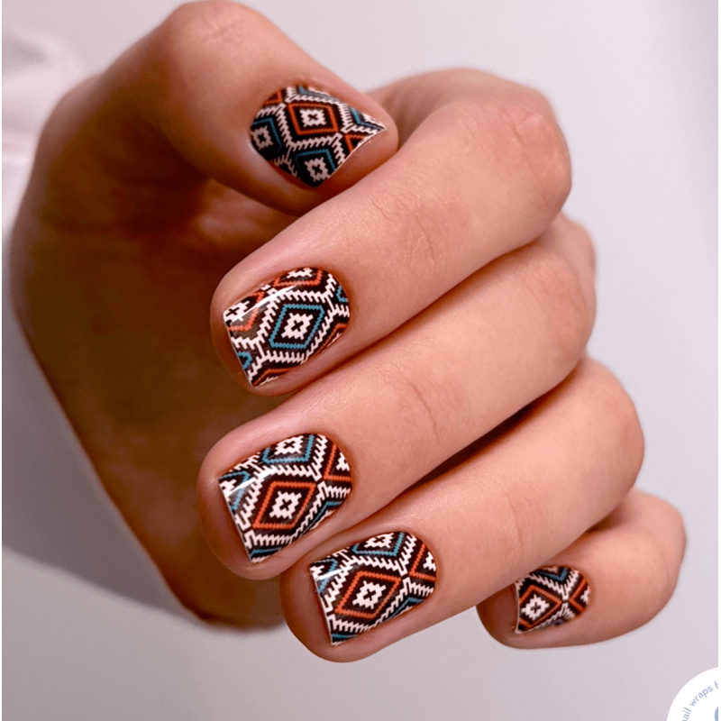 Nagelfolie Poncho - Nail Wraps by Provocative Nails-NAIL WRAPS SELBSTKLEBEND-Double Beauty Shop