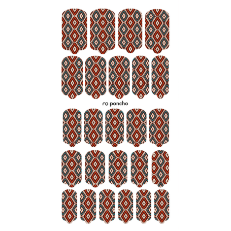 Nagelfolie Poncho - Nail Wraps by Provocative Nails