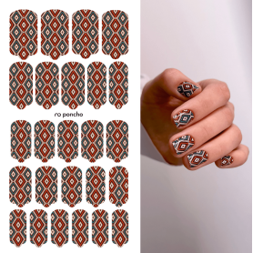 Nagelfolie Poncho - Nail Wraps by Provocative Nails