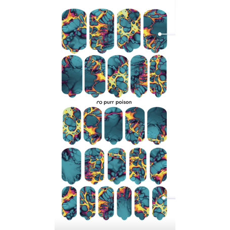 Nagelfolie Purr poison - Nail Wraps by Provocative Nails