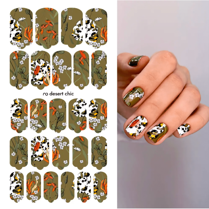 Nagelfolie Desert chic - Nail Wraps by Provocative Nails-NAIL WRAPS SELBSTKLEBEND-Double Beauty Shop