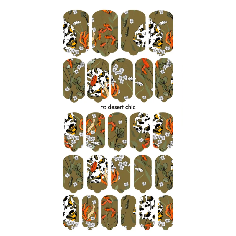 Nagelfolie Desert chic - Nail Wraps by Provocative Nails-NAIL WRAPS SELBSTKLEBEND-Double Beauty Shop