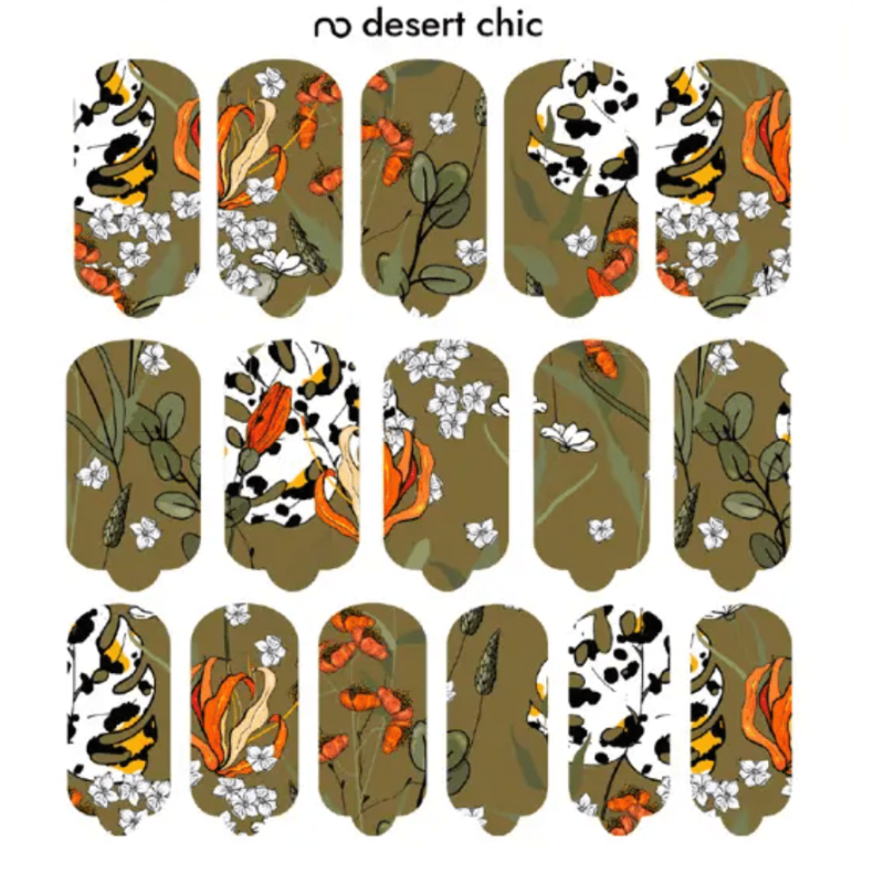 Nagelfolie Desert chic - Nail Wraps by Provocative Nails-NAIL WRAPS SELBSTKLEBEND-Double Beauty Shop