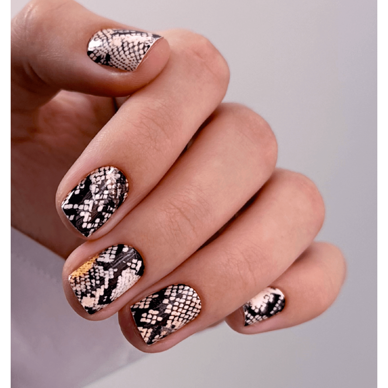 Nagelfolie Hisser - Nail Wraps by Provocative Nails-NAIL WRAPS SELBSTKLEBEND-Double Beauty Shop