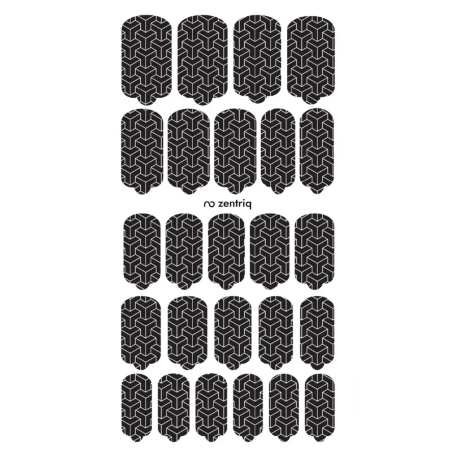 Nagelfolie Zentriq - Nail Wraps by Provocative Nails