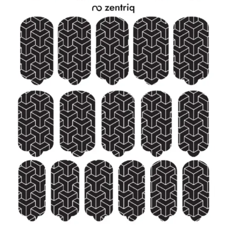 Nagelfolie Zentriq - Nail Wraps by Provocative Nails