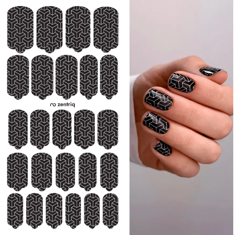 Nagelfolie Zentriq - Nail Wraps by Provocative Nails-NAIL WRAPS SELBSTKLEBEND-Double Beauty Shop