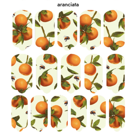 Nagelfolie Aranciata - Nail Wraps by Provocative Nails