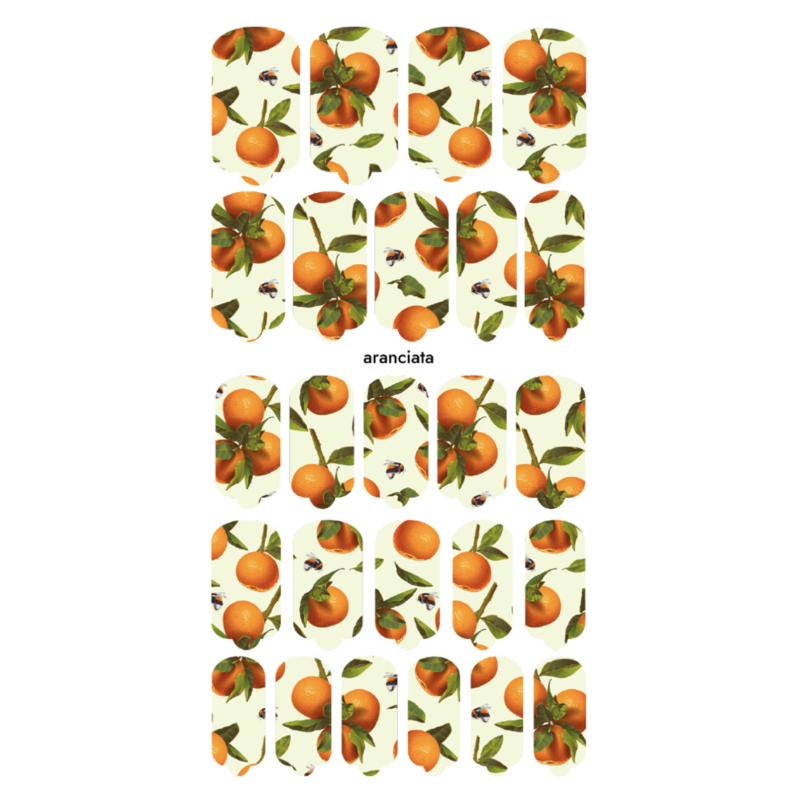 Nagelfolie Aranciata - Nail Wraps by Provocative Nails-NAIL WRAPS SELBSTKLEBEND-Double Beauty Shop