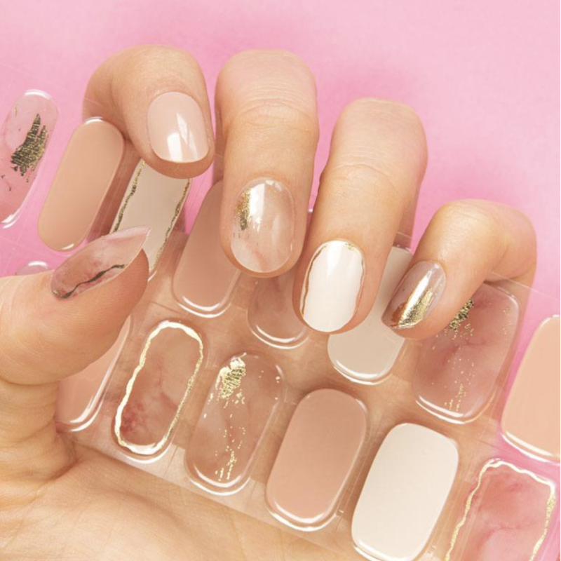 LOST MARBLES - Gel Nail Strip (Gel Wraps) MoYou London-WRAPS-Double Beauty Shop