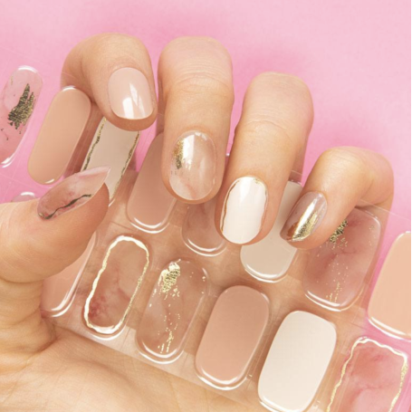 LOST MARBLES - Gel Nail Strip (Gel Wraps) MoYou London