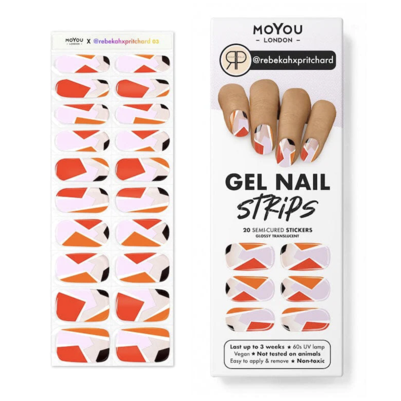 REBEKAHXPRITCHARD 03 - Gel Nail Strip (Gel Wraps) MoYou London-WRAPS-Double Beauty Shop