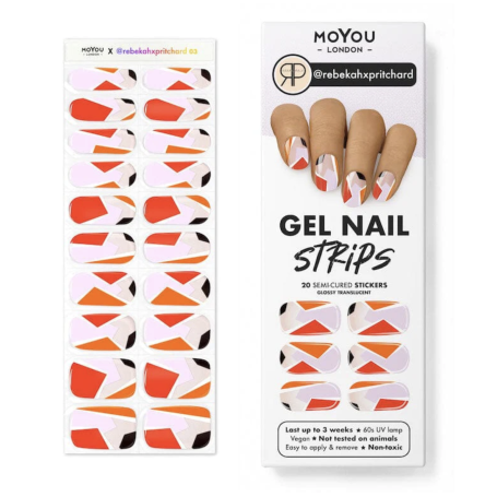 REBEKAHXPRITCHARD 03 - Gel Nail Strip (Gel Wraps) MoYou London