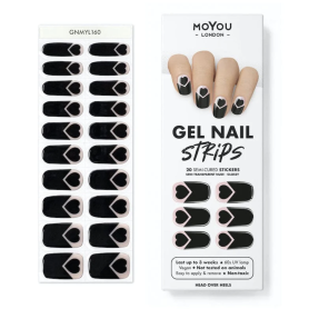 FRENCH ZEBRA - Gel Nail Strip (Gel Wraps) MoYou London 2