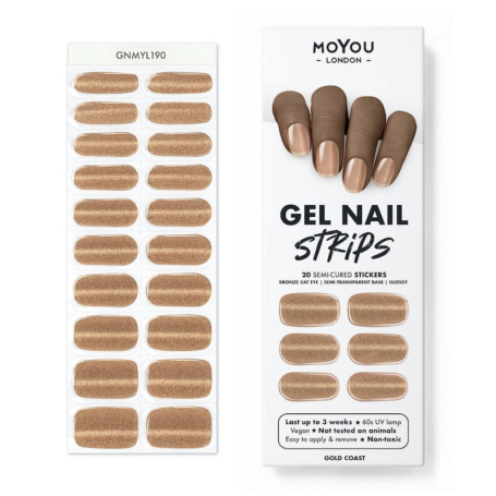 GOLD COAST - Gel Nail Strip (Gel Wraps) MoYou London
