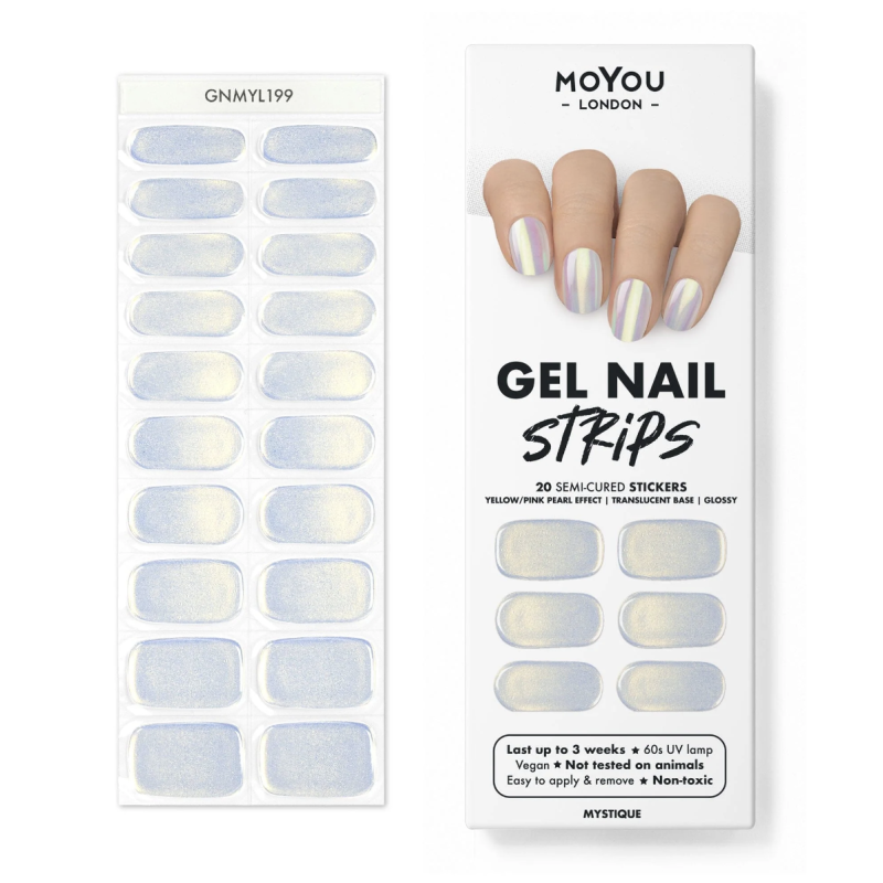 MYSTIQUE - Gel Nail Strip (Gel Wraps) MoYou London-WRAPS-Double Beauty Shop