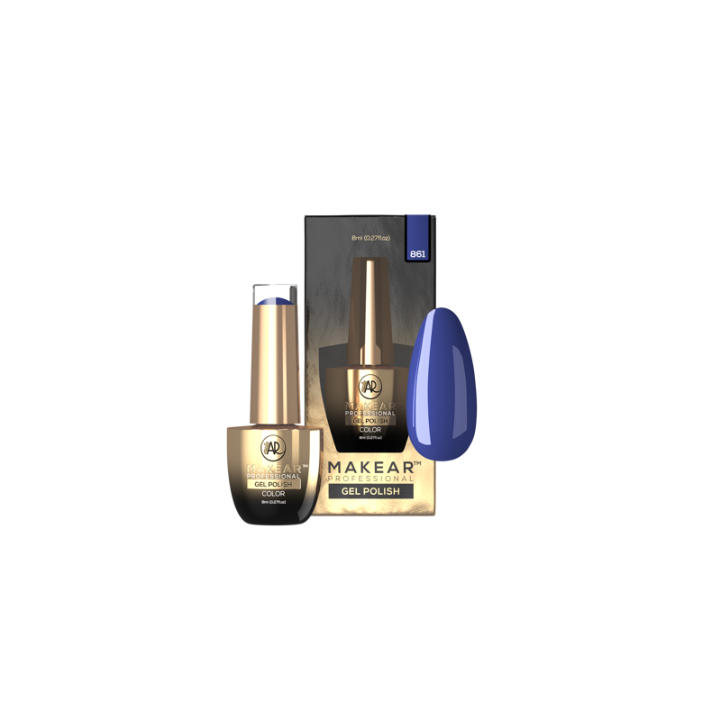 861 - UV Nagellack ohne Hema 8ml MAKEAR-UV NAGELLACKE-Double Beauty Shop