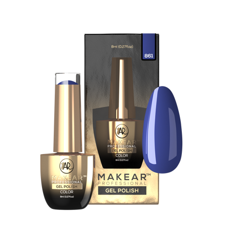 861 - UV Nagellack ohne Hema 8ml MAKEAR