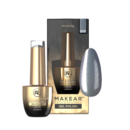 839 - UV Nagellack ohne Hema 8ml MAKEAR