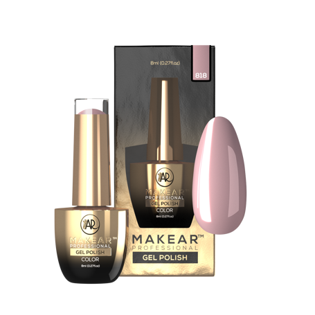 818 - UV Nagellack ohne Hema 8ml MAKEAR
