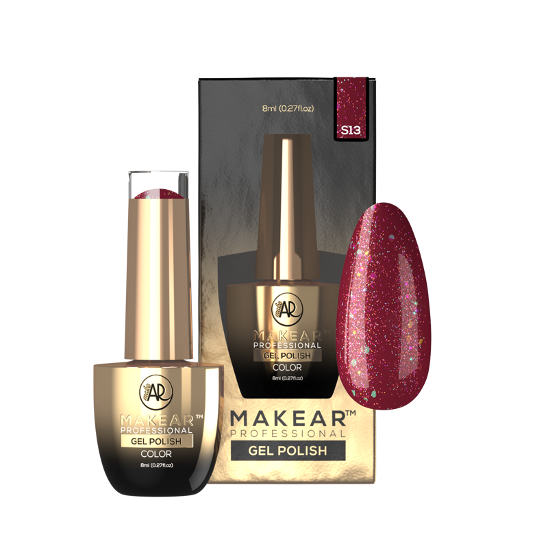 S13 - UV Nagellack ohne Hema 8ml MAKEAR-UV NAGELLACKE-Double Beauty Shop