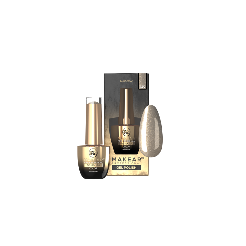 720 - UV Nagellack ohne Hema 8ml MAKEAR-UV NAGELLACKE-Double Beauty Shop