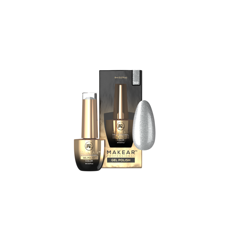 512 - UV Nagellack ohne Hema 8ml MAKEAR-UV NAGELLACKE-Double Beauty Shop