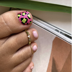 102 BLAZE - PEDIKÜRE Nail Wraps IBDI Nails