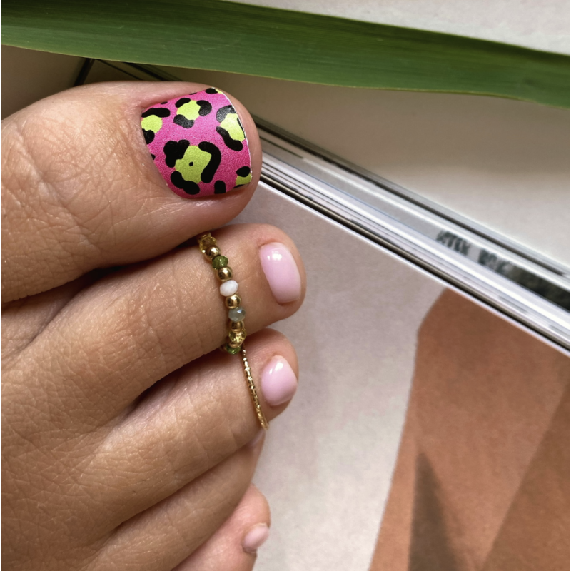 102 BLAZE - PEDIKÜRE Nail Wraps IBDI Nails